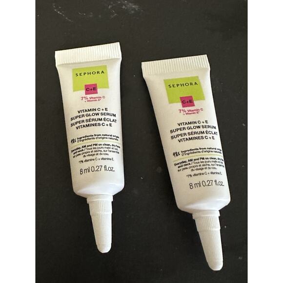 Sephora Other - Sephora Vitamin C + E Super Glow Serum 8ml/0.27fl.oz. x2 Travel Size